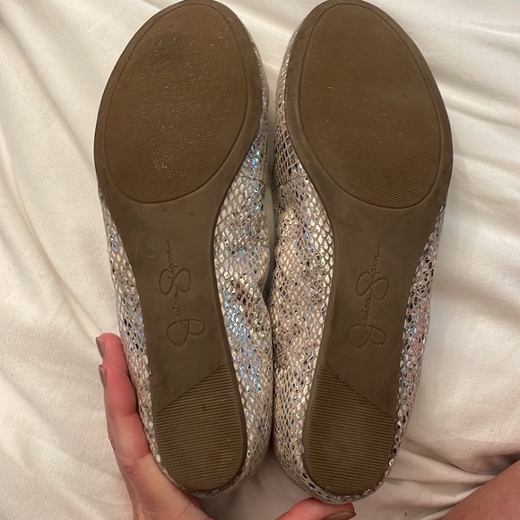 Jessica Simpson snakeskin flats - Picture 2 of 4